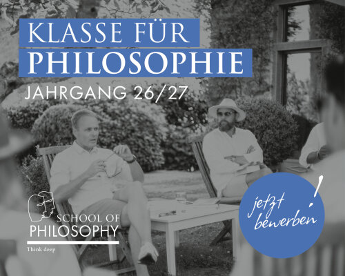Klasse für Philosophie – Jetzt bewerben!  - 